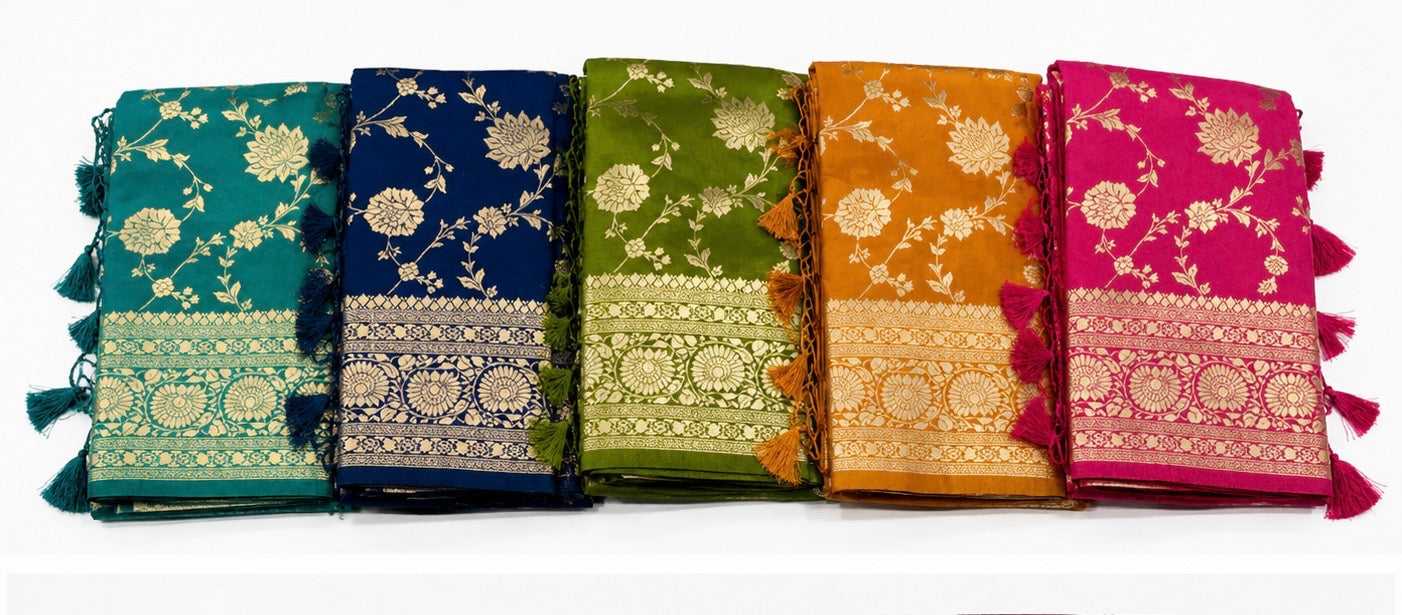 BANARSI PREMIUM GEORGETT RICH PALLU