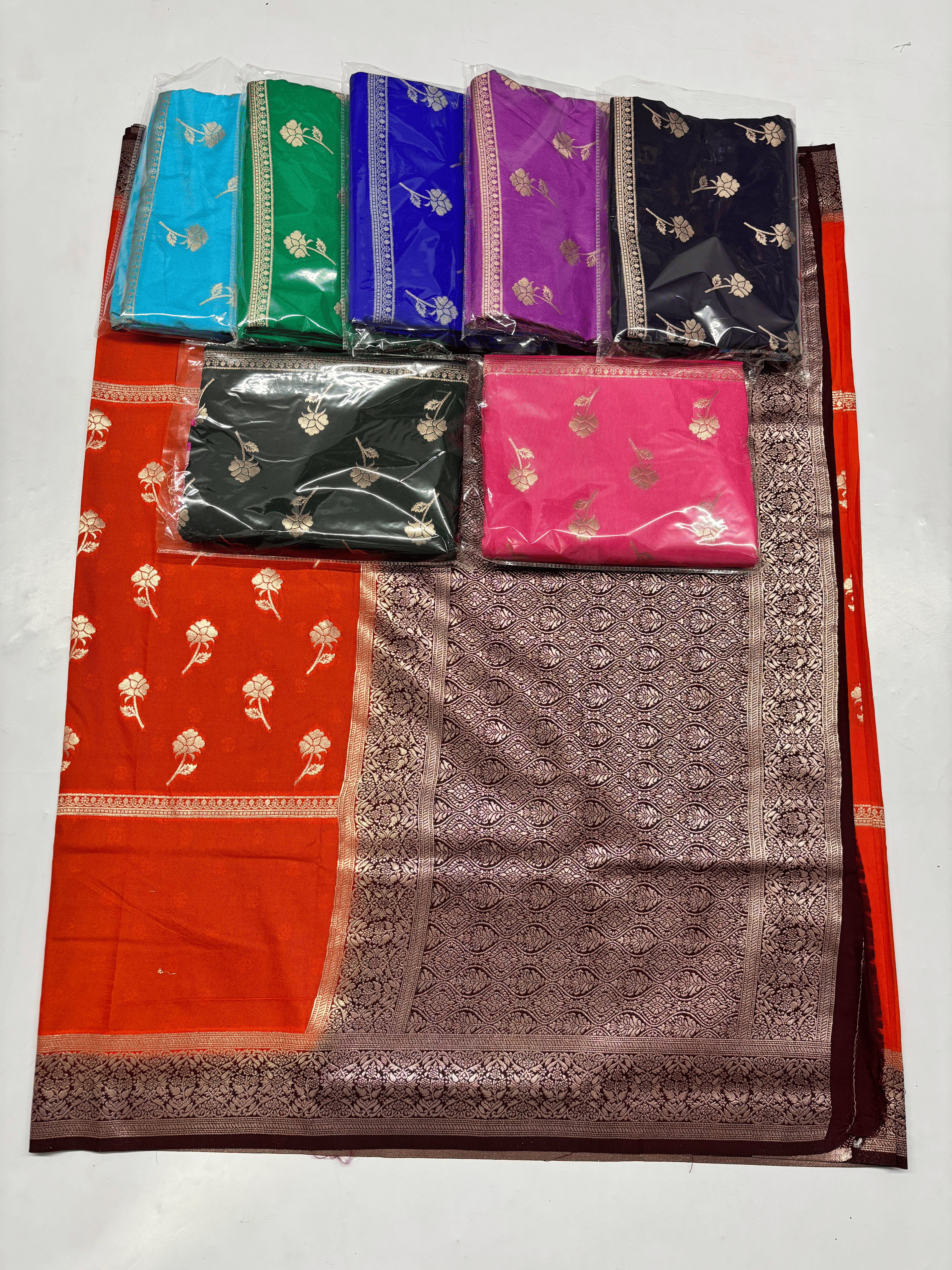 Premium Georgette Saree