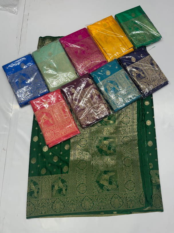 Premium Satin Silk Saree
