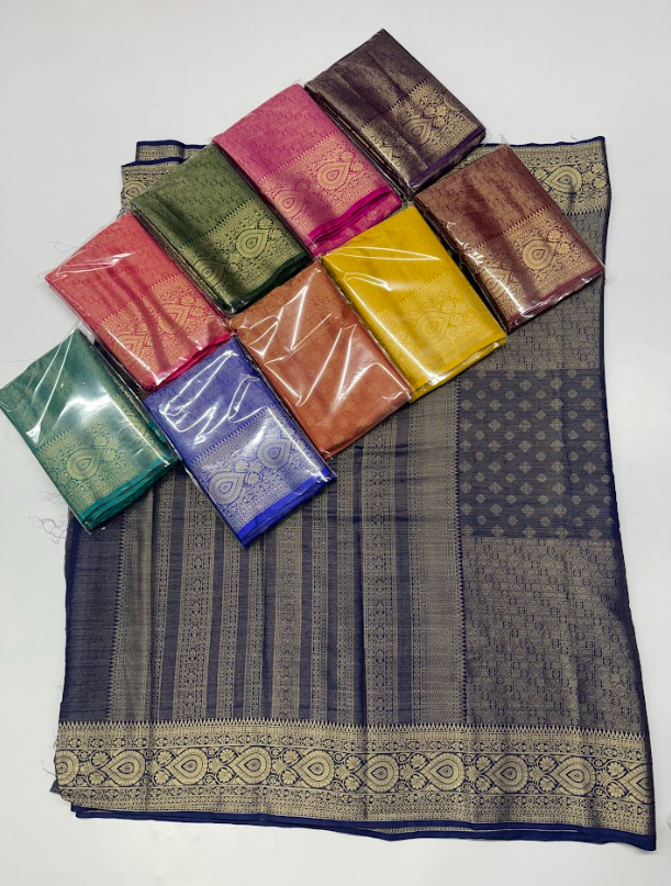 Premium binni Mysore crape Saree